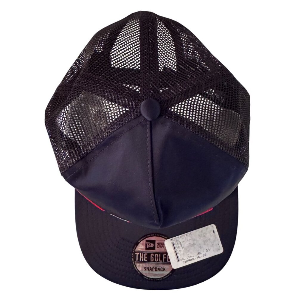 Boston Red Sox Snapback Hat Navy BOS New Era One Size Fits Most NWT Net Back Tru - Picture 4 of 7
